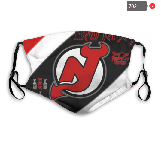 NHL New Jersey Devils #11 Dust mask with filter